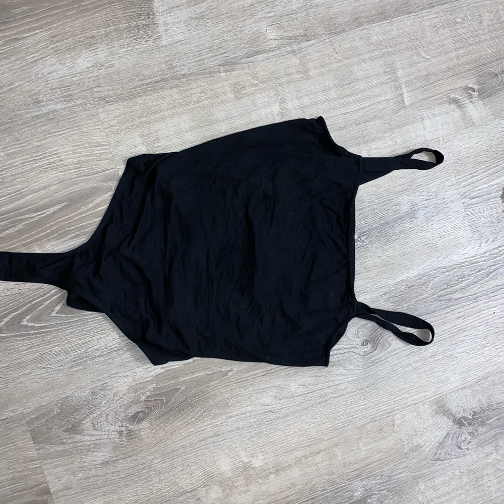 Black body suit with cutouts